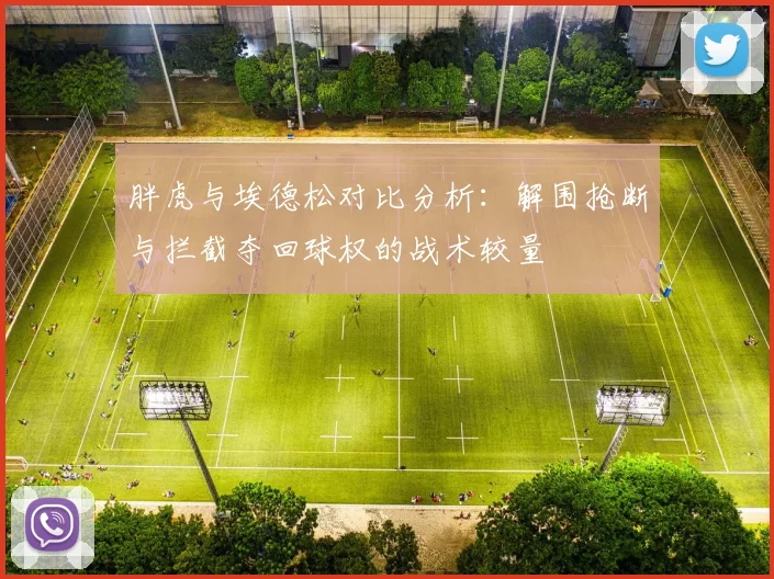 胖虎与埃德松对比分析：解围抢断与拦截夺回球权的战术较量